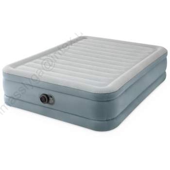 Intex 64824, надувная кровать 203 x 152 x 46 см Premium Comfort Chevron