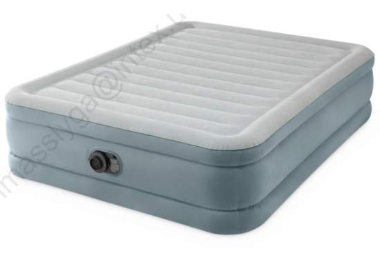Intex 64824, надувне ліжко 203 x 152 x 46 см Premium Comfort Chevron