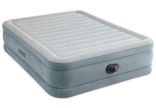 Intex 64824, надувне ліжко 203 x 152 x 46 см Premium Comfort Chevron