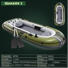 Intex 66333, Надувний човен SEAHAWK 3 Set (68347) 295x137x43см, 3-х містна