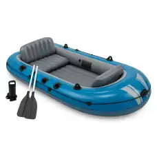 Intex 66324, надувная лодка EXCURSION 4 Set, 315x165x43см Intex 66324, надувная лодка EXCURSION 4 Set, 315x165x43см