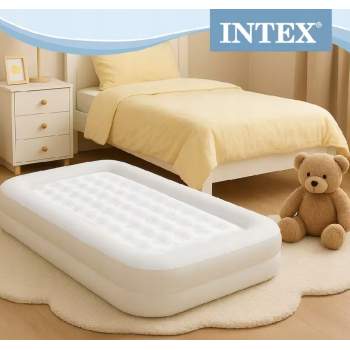 Intex 66811, надувне ліжко 168 x 107 x 25 см дитяче з бортиками і матрацом Intex 66811, надувне ліжко 168 x 107 x 25 см дитяче з бортиками і матрацом