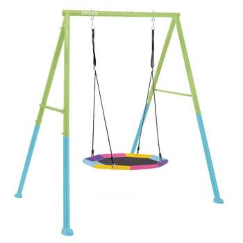 Intex 44111, Гойдалка Гніздо Лелеки 201x235x200см, 3 - 10 років Intex 44111, Гойдалка Гніздо Лелеки 201x235x200см, 3 - 10 років