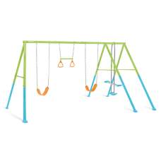 Intex 44130, Качели, кольца 442x235x200см, 4-в-1, 3 - 10 лет Intex 44130, Качели, кольца 442x235x200см, 4-в-1, 3 - 10 лет