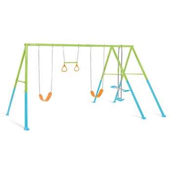 Intex 44130, Гойдалка, кольца 442x235x200см, 4-в-1, 3 - 10 років Intex 44130, Гойдалка, кольца 442x235x200см, 4-в-1, 3 - 10 років