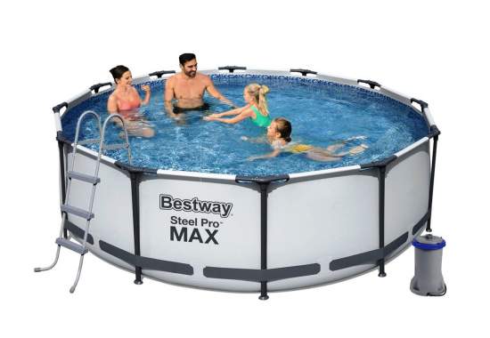 Bestway 56418, каркасний басейн 366 x 100 см Steel Pro Frame Pool