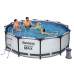 Bestway 56418, каркасний басейн 366 x 100 см Steel Pro Frame Pool