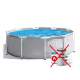 Intex 26706ND-0 New, каркасний басейн 305 x 99 см Prism Frame Premium Pool (без насос-фільтру, без драбини)
