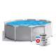 Intex 26706ND, каркасний басейн 305 x 99 см Prism Frame Premium Pool (насос-фільтр 2006л/год)