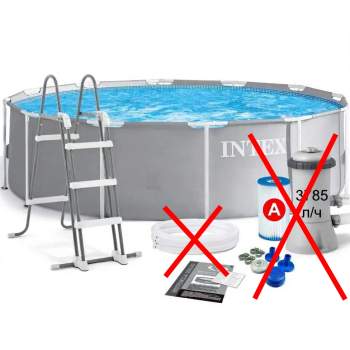 Intex 26718FS-1 New, каркасний басейн 366 x 122 см Prism Frame Premium Pool (без насос-фільтра)