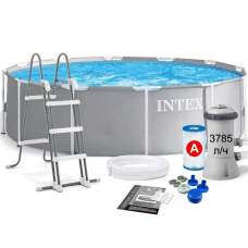 Intex 26718FS, каркасний басейн 366 x 122 см Prism Frame Premium Pool (на заміну Intex 26718)