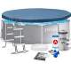 Intex 26718FS-3 New, каркасний басейн 366 x 122 см Prism Frame Premium Pool (в комплекті з тентом 28031)