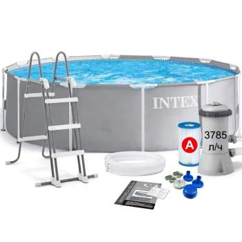 Intex 26718FS, каркасний басейн 366 x 122 см Prism Frame Premium Pool (на заміну Intex 26718)