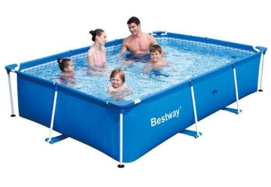 Bestway 56403, каркасный бассейн 259 x 170 x 61 см Steel Pro Frame Pool