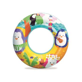 Bestway 36113-penguin, надувной круг Морские приключения, 51 см. Пингвин