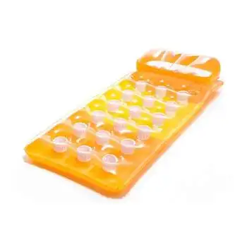 Intex 58890-orange, надувний матрац для плавання 188x71см. Помаранчевий Intex 58890-orange, надувний матрац для плавання 188x71см. Помаранчевий