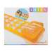 Intex 58890-orange, надувной матрас для плавания 188x71см. Оранжевый