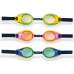 Intex 55601-pink, дитячі окуляри для плавання, рожеві