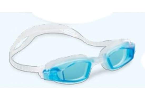 Intex 55682-blue, очки для плавания, от 8 лет. Голубые