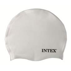 Intex 55991-white, шапочка для плавания, от 8 лет. Белая
