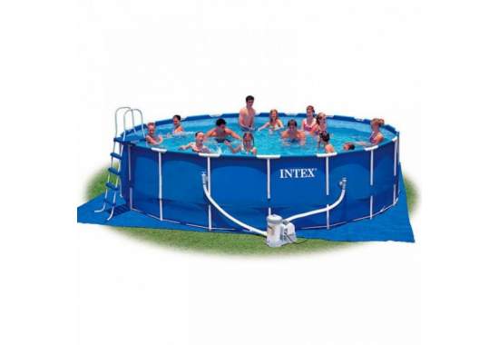 Intex 28240, каркасный бассейн 457 x 84 см Metal Frame Pool (intex 28228)