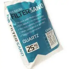 FilterSand 0-8-1-2-25, песок кварцевый для фильтров бассейнов. Фракция 0.8-1.2 мм, 25 кг