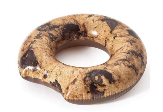 Bestway 36164, надувний круг надкушене печиво, 107 см від 12р