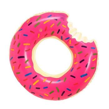 SYNERGY 25545-pink-donut, надувной круг Пончик розовый, 70 см