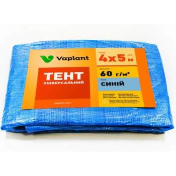 Welltex-Vaplant tent-60-4x5, тент универсальный, тарпаулин - подстилка, 60 г/м2