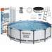 Bestway 56420, каркасний басейн 366 x 122 см Steel Pro Frame Pool (Intex 26718)