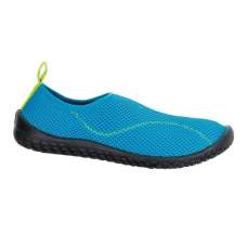 Decathlon 100 KIDS AQUASHOES - LIGHT BLUE, Аквашузы Tribord-Subea 100, голубые