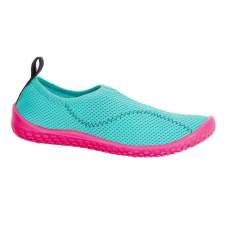 Decathlon 100 KIDS AQUASHOES - TURQUOISE, Аквашузы Tribord-Subea 100, бирюзовые