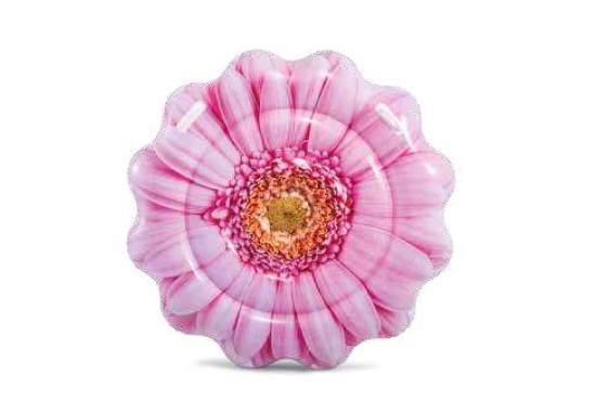 Intex 58787, Надувний пліток рожева квітка, 142 см