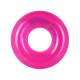 Intex 59260-pink, надувной круг прозрачный Розовый. 76см, от 8л