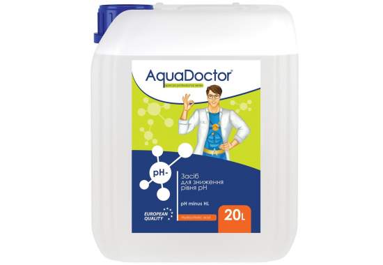 AquaDoctor PHML-20, pH Minus. Жидкость, 20л