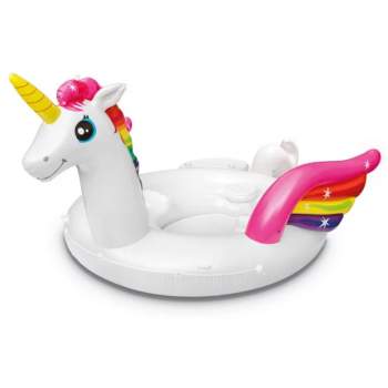 Intex 57266-unicorn, надувной плот для вечеринок Единорог 503x335x173 см