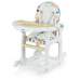 BAMBI M 1563 Animal Beige, Стульчик для кормления 2в1 Bambi Animal Beige