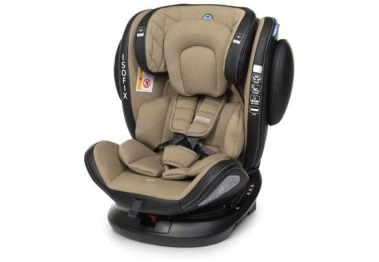 EL CAMINO ME 1045 Royal Beige, Автокресло El Camino Evolution 360 Isofix Royal Beige