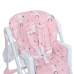 BAMBI M 3233 Rabbit Girl Pink, Стульчик для кормления Зайчик Pink