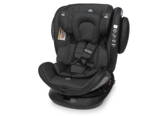 EL CAMINO ME 1045 Premium Black, Автокресло El Camino Evolution 360 Isofix Premium Black