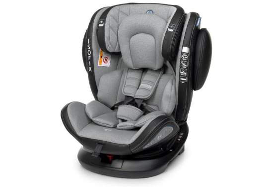 EL CAMINO ME 1045 Royal Gray, Автокресло El Camino Evolution 360 Isofix Royal Gray