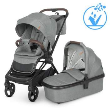 EL CAMINO ME 1091-B Gray, Коляска универсальная 2в1 ME 1091-B PERSONA Gray