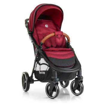 EL CAMINO ME 1022L Deep Red, Коляска детская ME 1022L EXPERT Deep Red