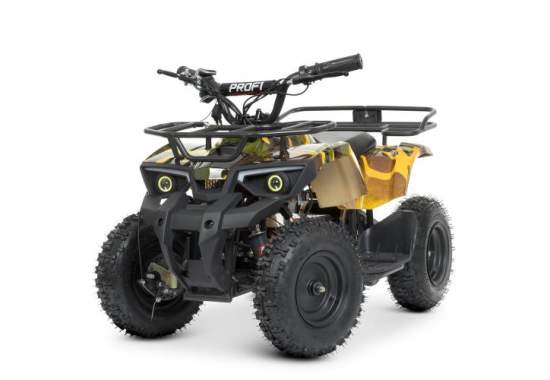 HB-ATV800AS-13, Квадроцикл Profi 800W Yellow Camouflage