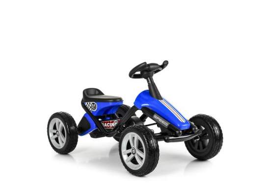 Bambi kart M 4087E-4, Детский педальный карт Bambi, синий