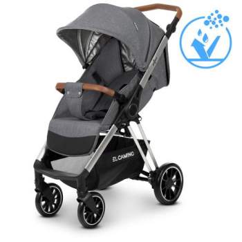 EL CAMINO ME 1071 Graphite, Коляска детская ME 1071 GALLANT v.2 Graphite