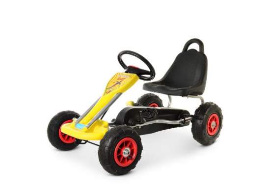 Bambi kart M 1564-6, Карт детский Bambi Жёлтый