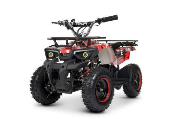 HB-ATV800AS-3, Квадроцикл Profi 800W Красный