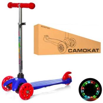 iTrike BB3-013-4-С-DBL, Самокат BB 3-013-4-C-DBL