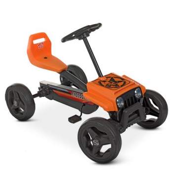 Bambi kart M 4284E-7, Детский педальный карт Bambi, оранжевый